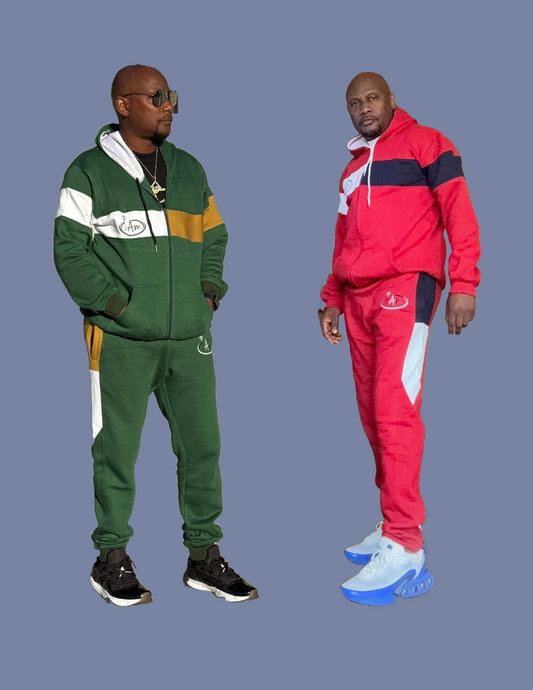 Full Zip Hoodie Jogging Suit - I Am Collection